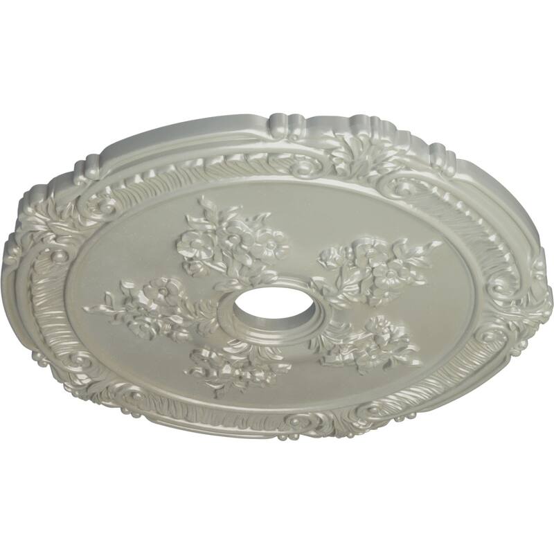 26"OD x 3 3/4"ID x 1 1/2"P Attica with Rose Ceiling Medallion