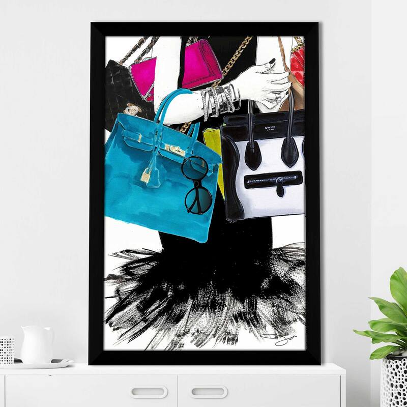 "Bag Lady 2" by Jodi Print on Acrylic