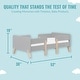 preview thumbnail 10 of 22, Dream On Me Osko Convertible Toddler Bed