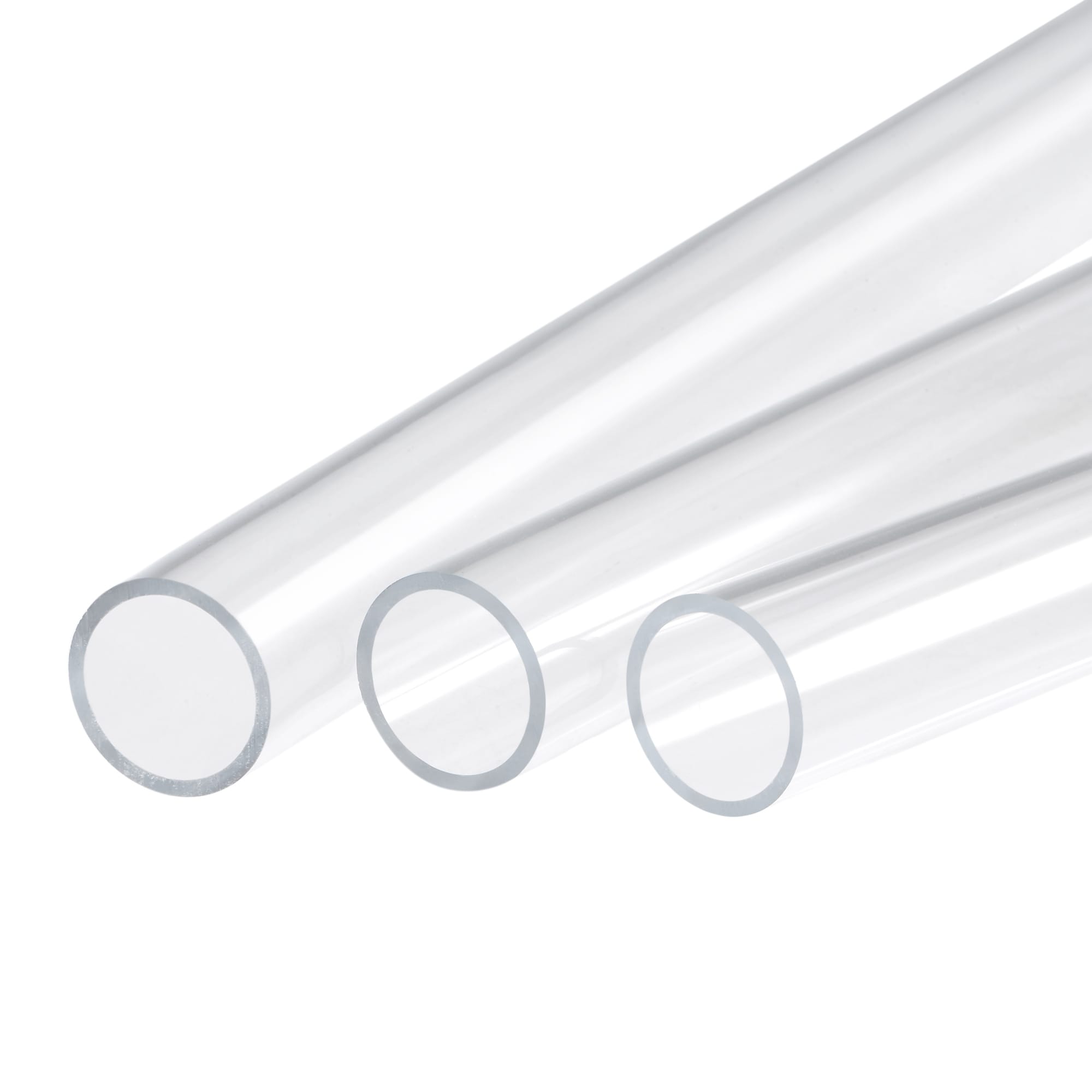 Acrylic Pipe Rigid Round Tube Clear 21mm ID 25mm OD 305mm 3 Pack - Bed Bath  & Beyond - 37255175