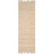 preview thumbnail 6 of 8, The Gray Barn Flynn Hand-woven Jute Fringed Area Rug