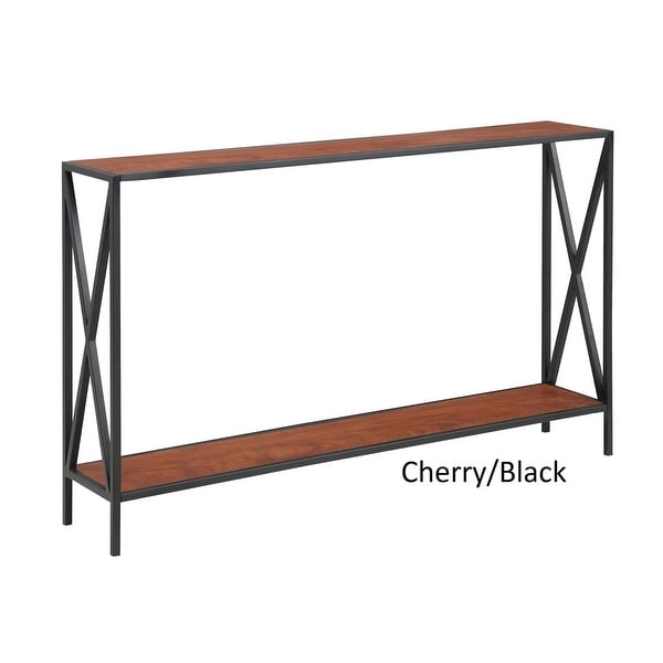Carbon Loft Ehrlich Cross Design Console Table. Opens flyout.