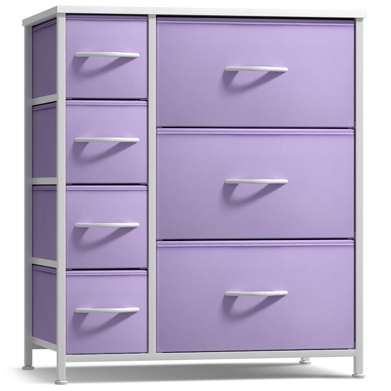Dresser w/ 7 Drawers, Furniture Storage & Chest Tower for Bedroom