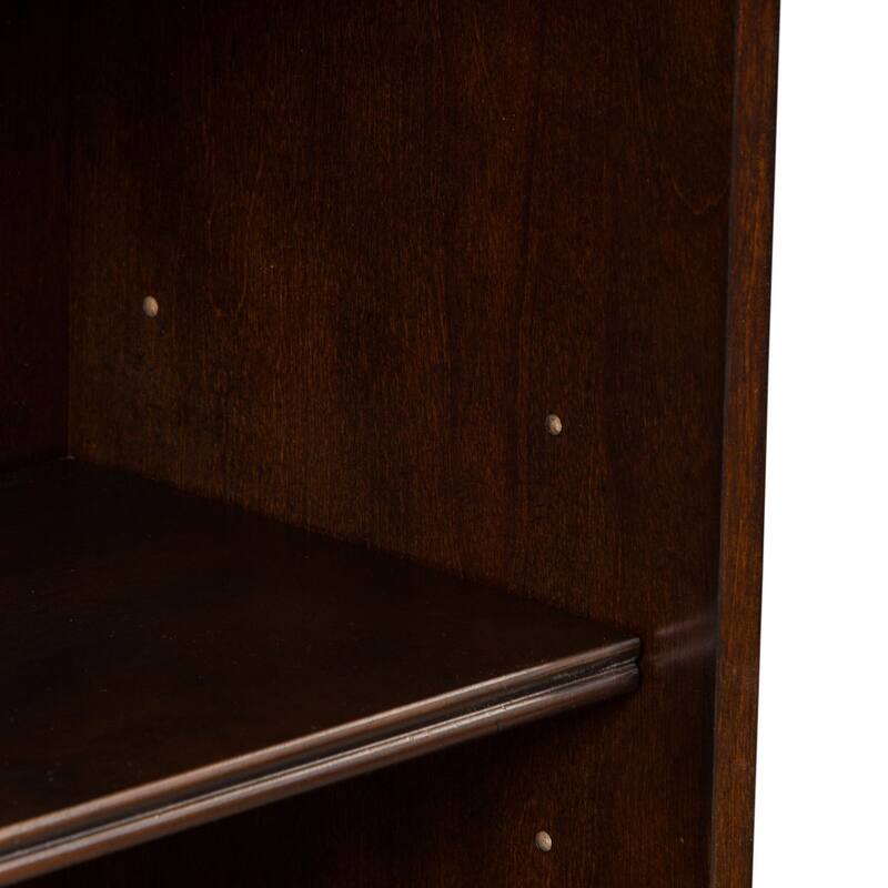 Brayton Manor Cognac Jr Executive 72 Inch Bookcase