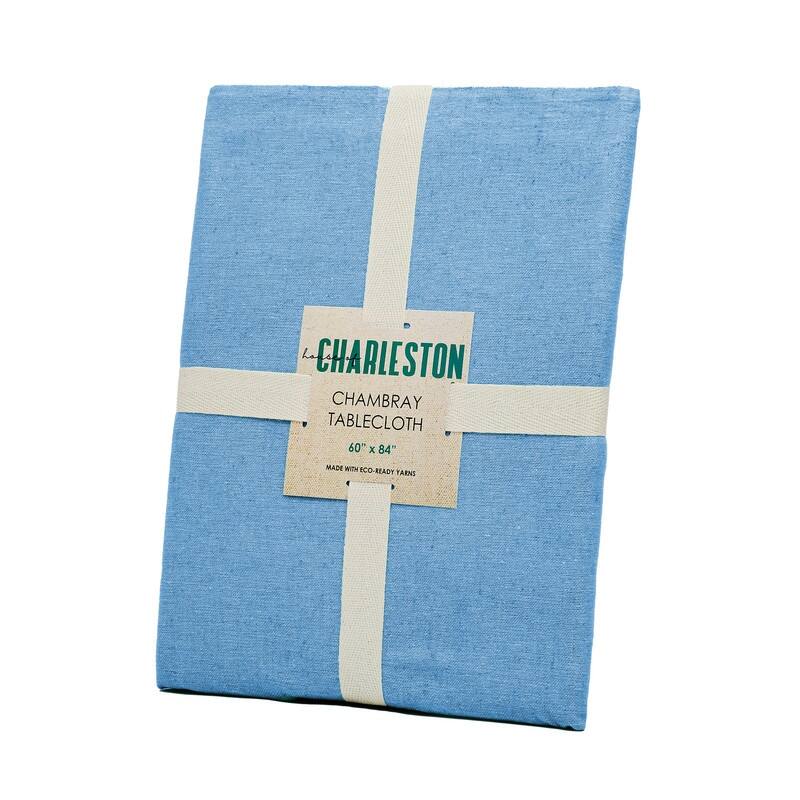 Charleston Woven Cotton Rich Tablecloth