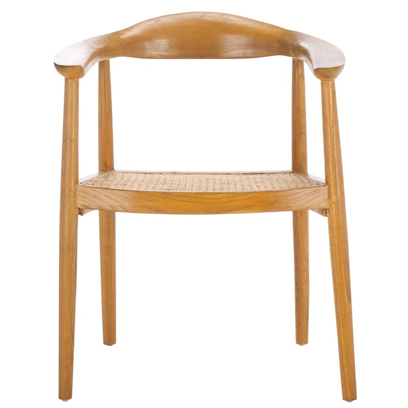 SAFAVIEH Savina Open Weaving Accent Chair, Fully Assembled - 25"W x 21"D x 31"H