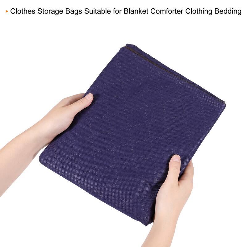 Clothes Storage Bags Comforters Blanket Closet Boxes Organizer 4pcs