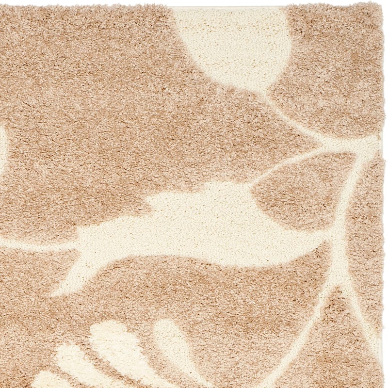 SAFAVIEH Florida Shag Neliha Floral 1.2-inch Thick Rug