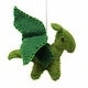 preview thumbnail 8 of 8, Handmade Felt Dragon Mobile (Nepal)