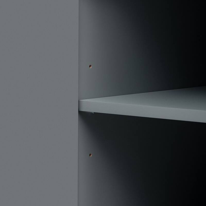 60" Modern Elegant 4-Door Cabinet Buffet/Sideboard