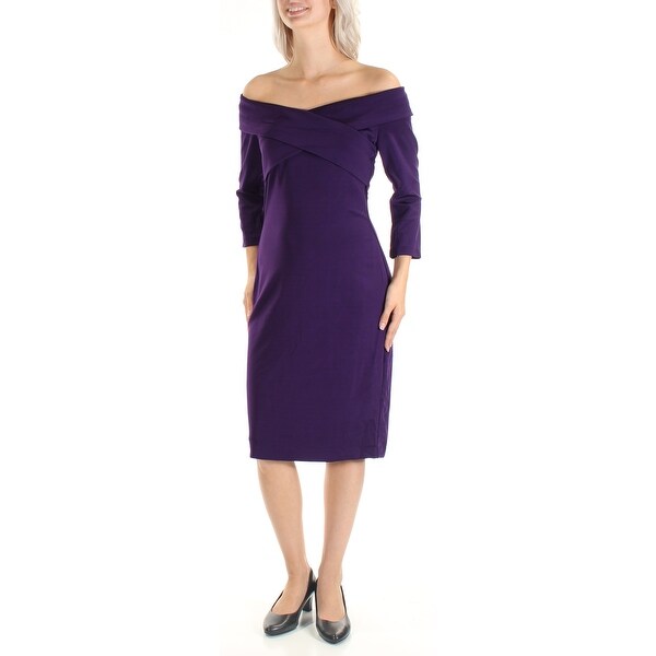 Ralph Lauren Off Shoulder Dress