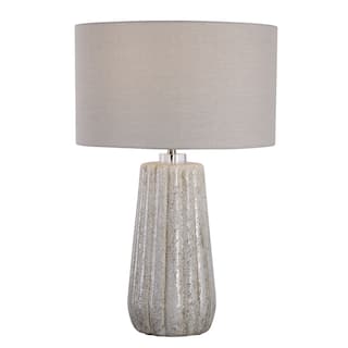 Uttermost Pikes Stone-Ivory Table Lamp