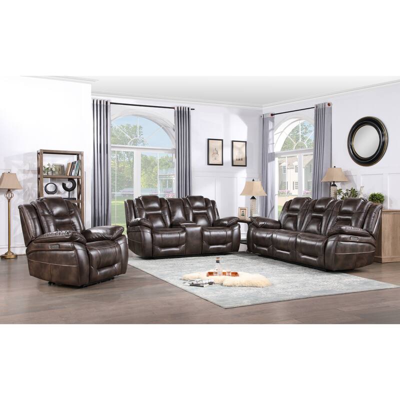 Steve Silver Ophelia Power 3-Piece Living Room Set