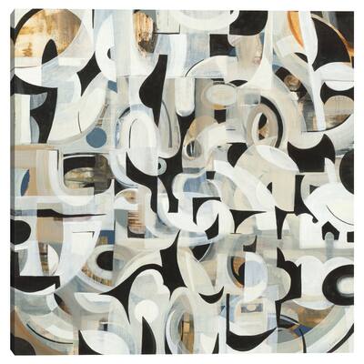 In the Maze by Liz Jardine Canvas Art Print