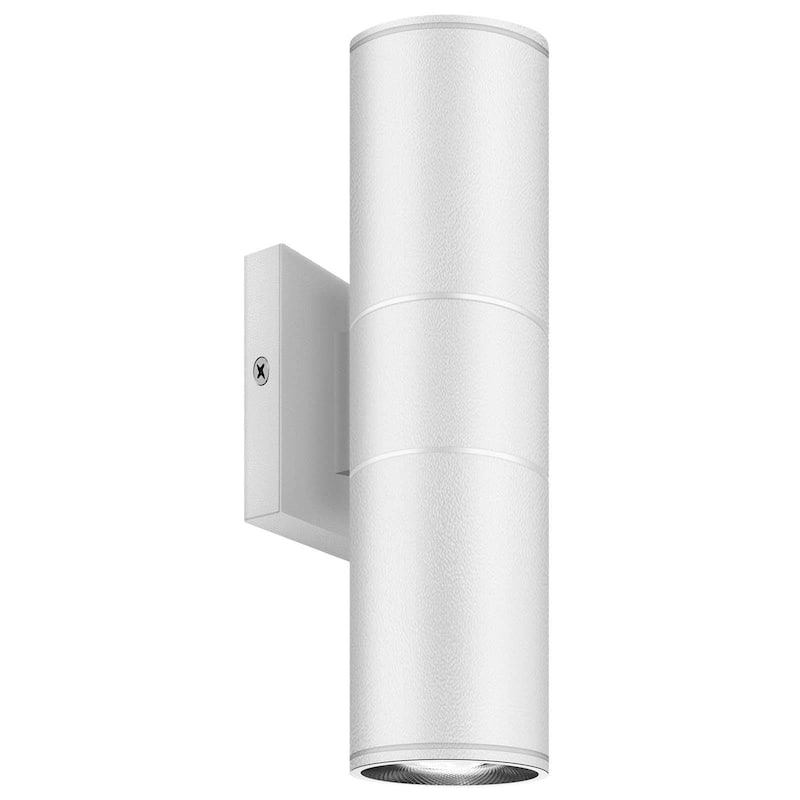 IP65 Integrated LED Cylinder Up Down Wall Light Outdoor