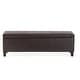 preview thumbnail 13 of 40, Lucinda Faux Leather Storage Bench by Christopher Knight Home - 51.25" L x 17.50" W x 16.25" H