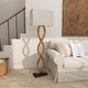 preview thumbnail 22 of 62, Brown Dried Plant Material Rustic Floor Lamp 63 x 18 x 18