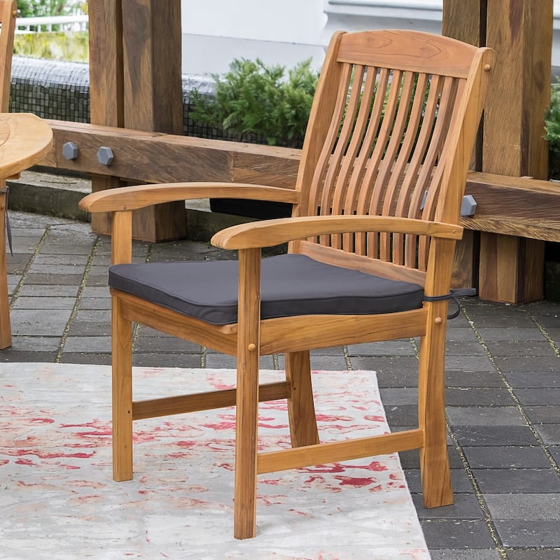 Cambridge Casual Chignik 7-piece Teak Patio Extendable Dining Set