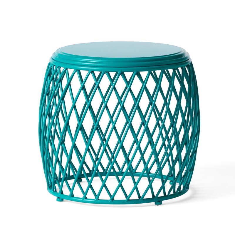 ALAMERA 19.75 SIDE table - Teal