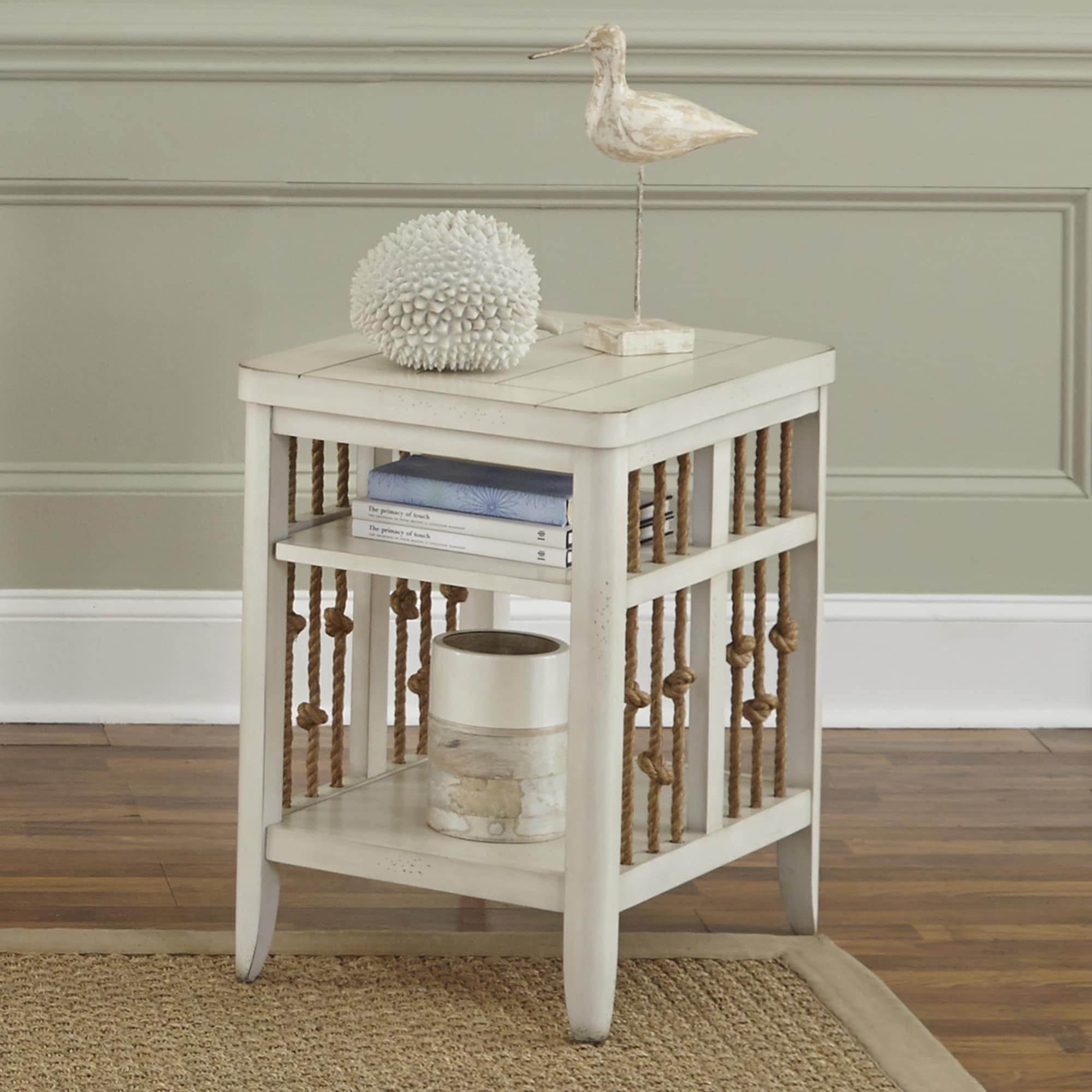 White chair side table online