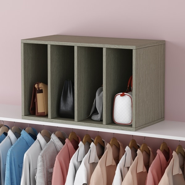 Closet System Purse Organizer Clutch Bag Wallet Storage Solution Cabinet Dresser 4 Sections On Sale Bed Bath Beyond 34510049