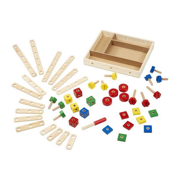 melissa & doug construction set in a box