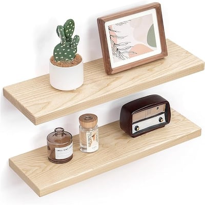 Floating Shelves for Wall 24 Inch - 8"D x 24"W x 1.2"H
