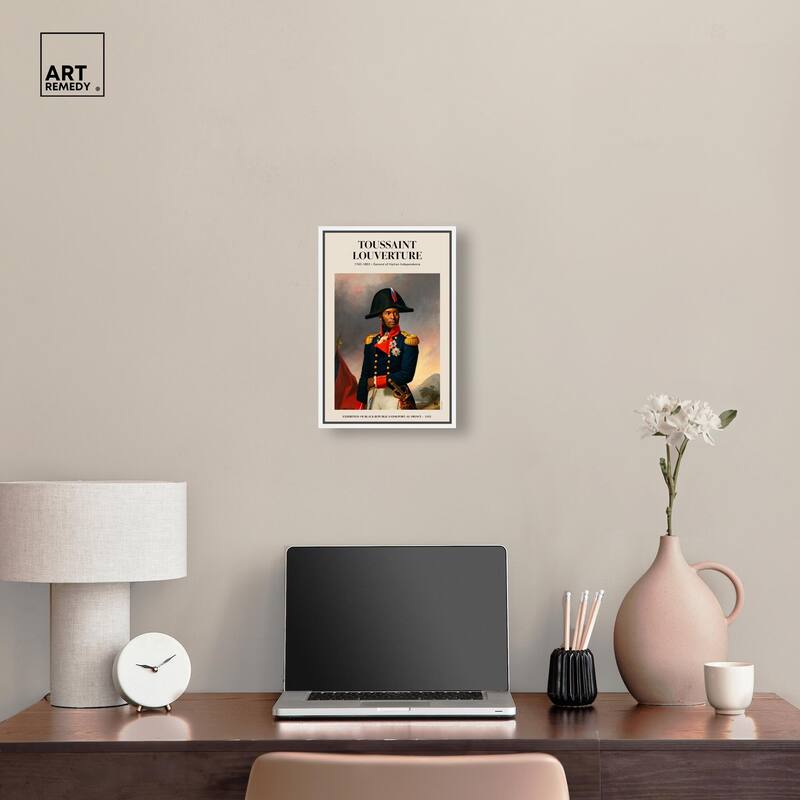 Toussant Louverture Canvas by Art Remedy