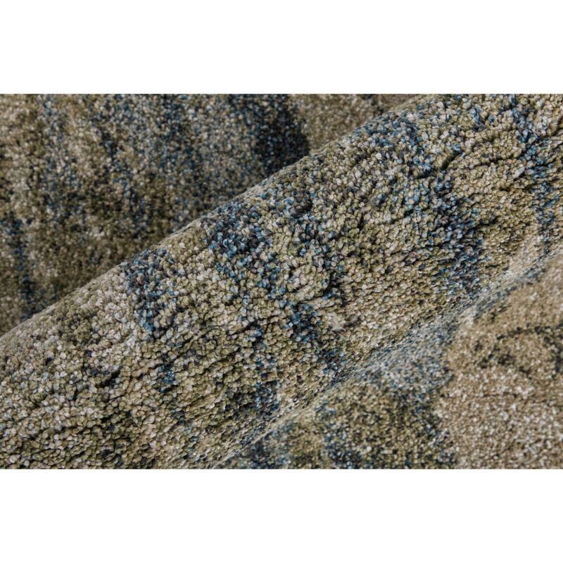 Peavy R39Q8 Abstract Modern Area Rug