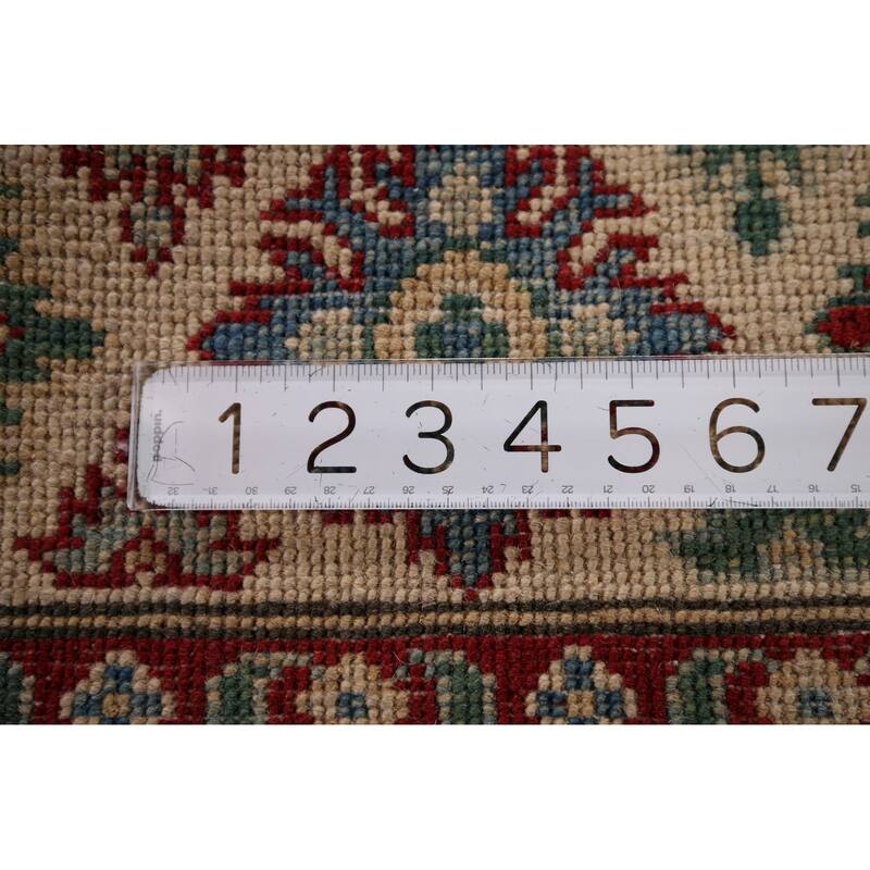 Kazak Oriental Area Rug Handmade Bedroom Wool Carpet - 3'11" x 5'11"