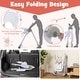 preview thumbnail 6 of 6, Baby High Chair w/ 7 Height & 3 Footrest Adjustable Cup holder 2