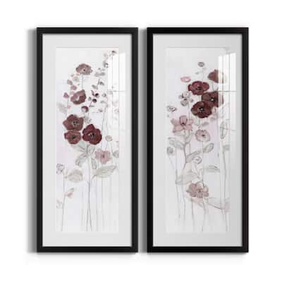 Fields of Burgundy I-Premium Gallery Framed Print - Ready to Hang
