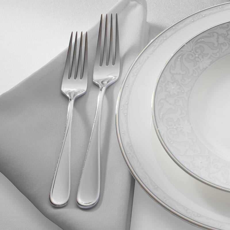 144 Pack 17 Inch Polyester Cloth Dinner Napkins for Party Restaurant