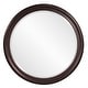 preview thumbnail 2 of 5, Allan Andrews Round Bronze Wood Framed Wall & Accent Mirror - 36"D