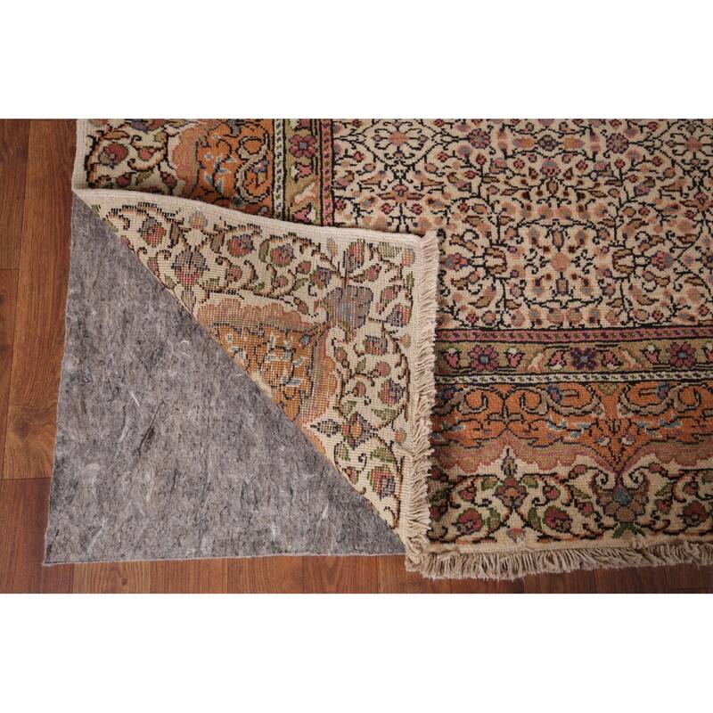 Anatolian Turkish Vintage Rug Hand-Knotted Oriental Wool Carpet - 6'6" X 9'7"
