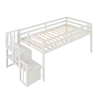 Loft bed with staircase