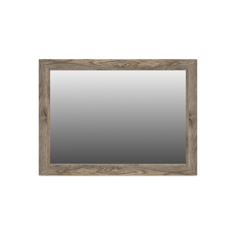 Signature Design by Ashley Stanziford Brown Bedroom Mirror - 42" W x 1" D x 31" H