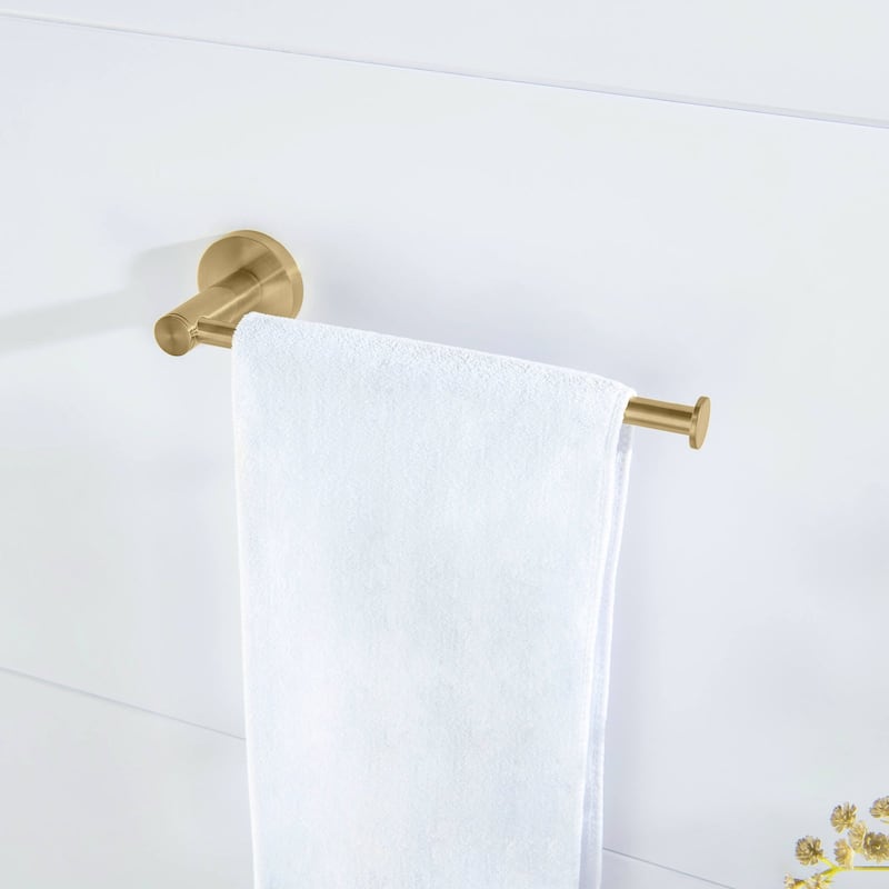 Circular 10 inch Bathroom Towel Bar