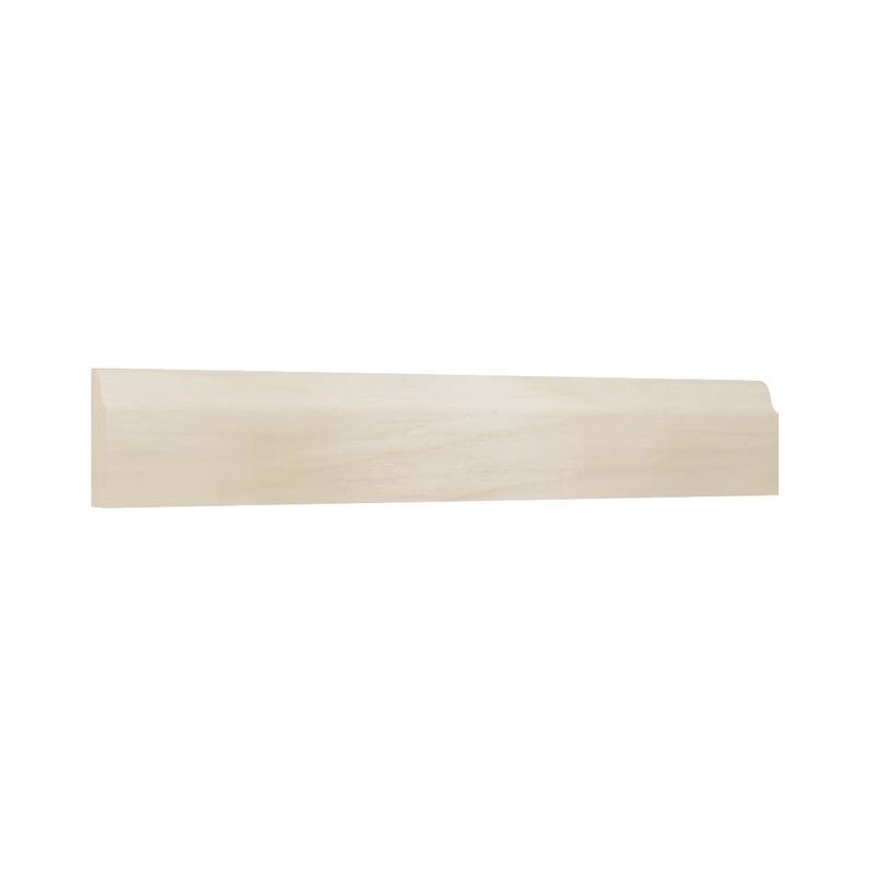 WM916: 3/8-in D x 1-1/4-in W x 96-in L Americraft Solid Hardwood Stain Grade Ogee Stop Moulding