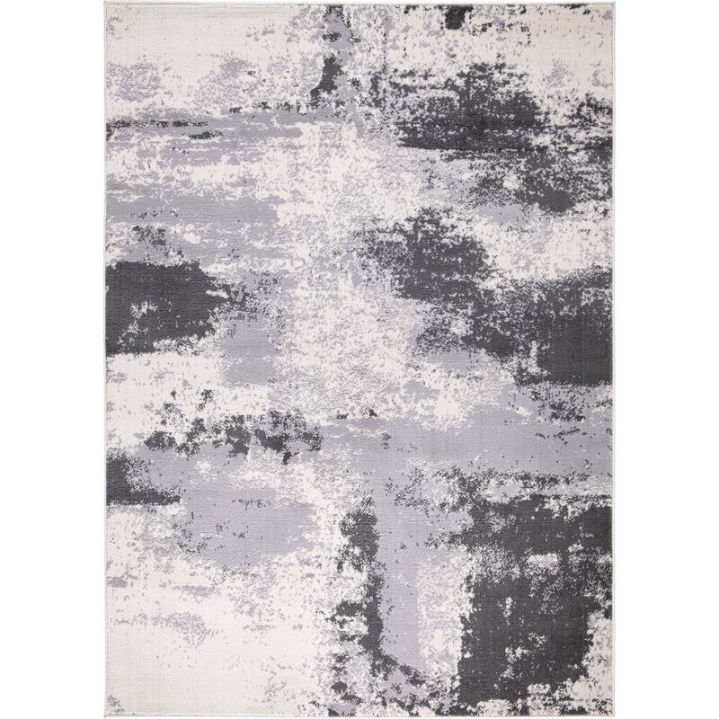 World Rug Gallery Contemporary Abstract Area Rug