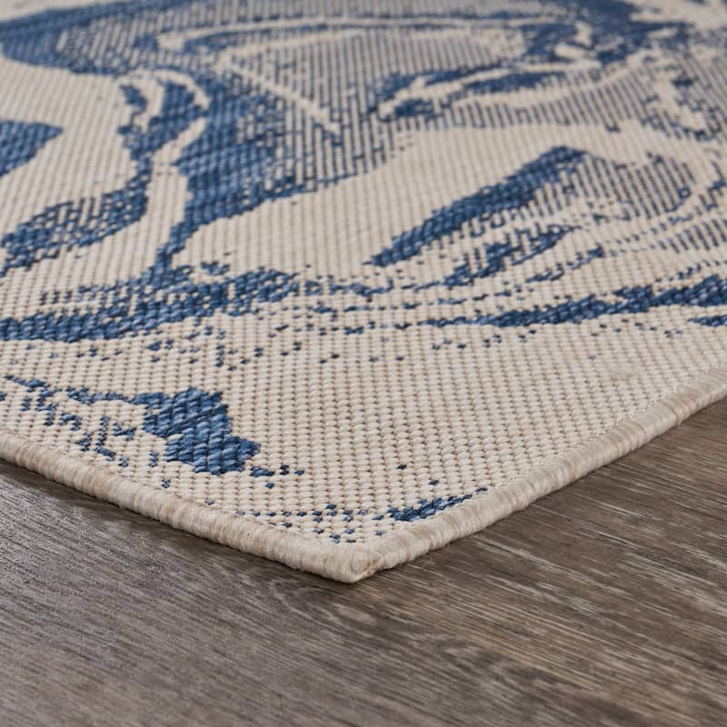 Sevita Abstract Oasis Indoor Outdoor Rug