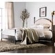 preview thumbnail 2 of 7, The Gray Barn Epona Modern Curved Metal Four Poster Bed