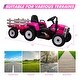preview thumbnail 33 of 32, 12V Ride on Tractor with Trailer & Remote Control Speed Up to 5mph