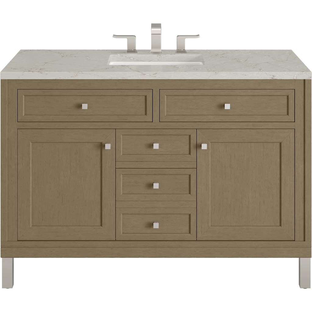 James Martin Vanities 503-V48-3VSL Chicago 48" Free Standing Single