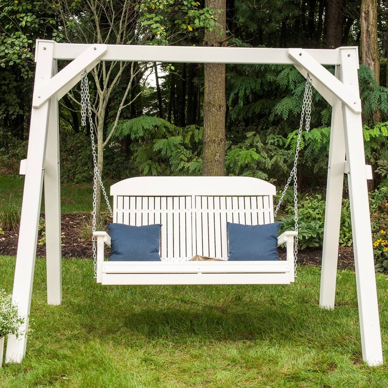 Vinyl A-Frame Swing Stand