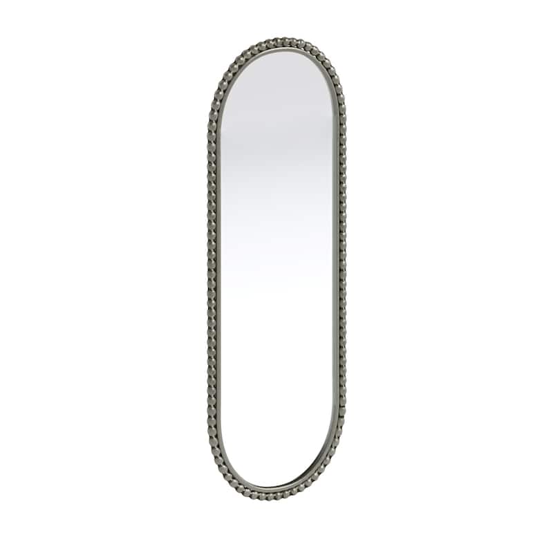 Iron Art Oval Retro Mirror, Antique Effect,Wall Hanging