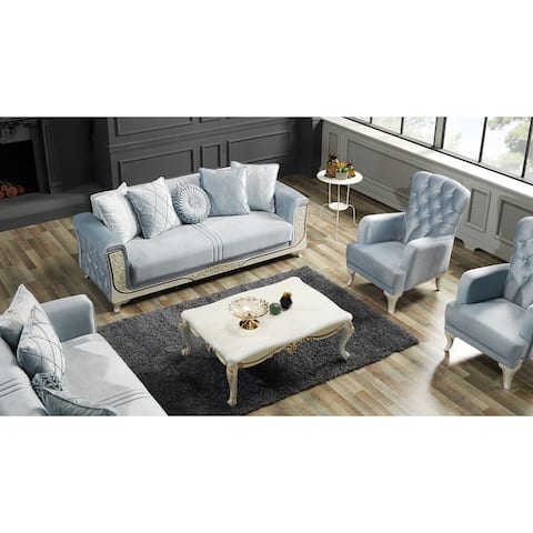 Carmani 3-piece Sofa, Loveseat And Chair Living Room Set