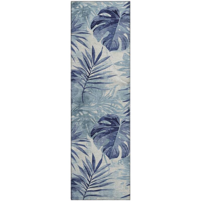 Premium Washable Super Soft Tropical Floral Mayfield Rug