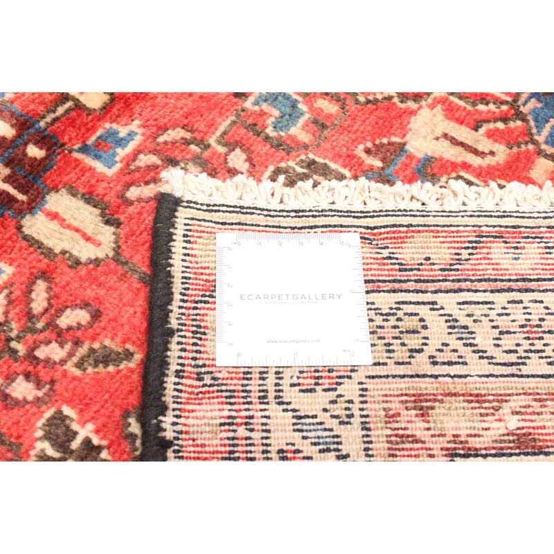 ECARPETGALLERY Hand-knotted Andelz Red Wool Rug - 2'8 x 10'4