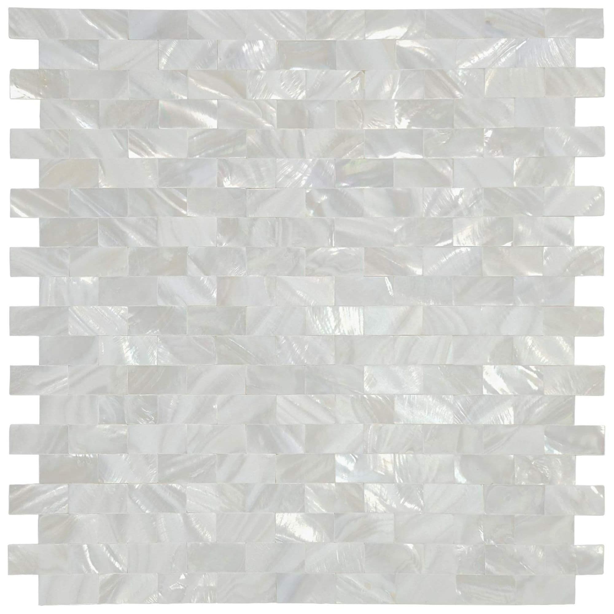 Art3d Mother of Pearl Shell Mosaic Tile for Kitchen Backsplash Seamless12"x12"